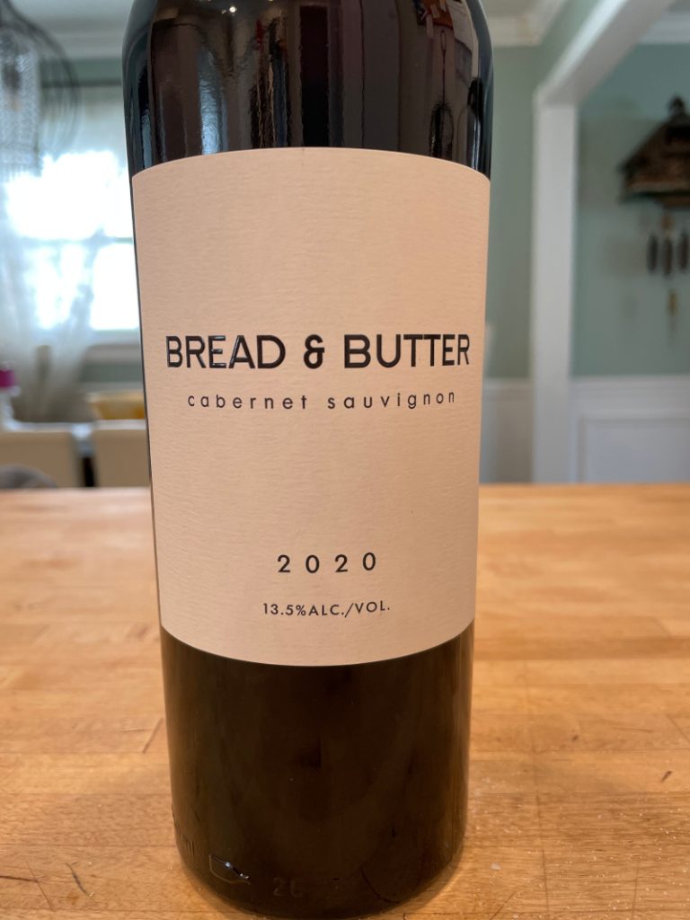 Bread and Butter Cabernet Sauvignon 2020 breadandbutercab