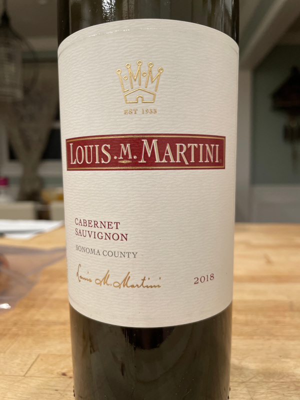 Louis M. Martini Cabernet Sauvignon louismartini1