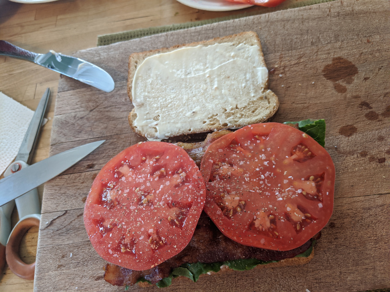 BLT – Bacon – Lettuce – Tomato properblt