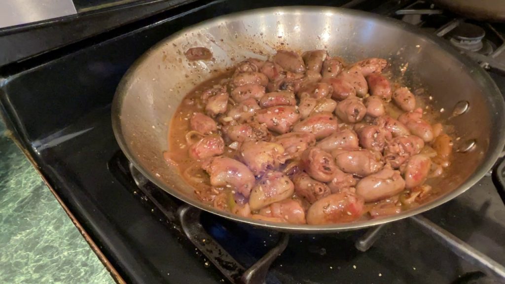 Chicken hearts recipe - (and or gizzards), Tom’s way chickenhearts
